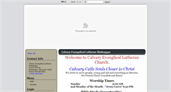 Desktop Screenshot of calvary-sheboygan.org